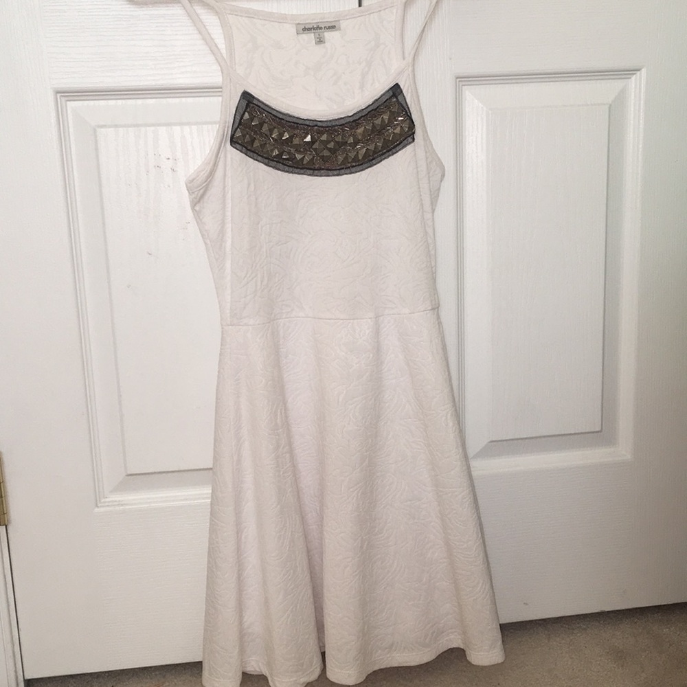 Pretty White Homecoming Dress